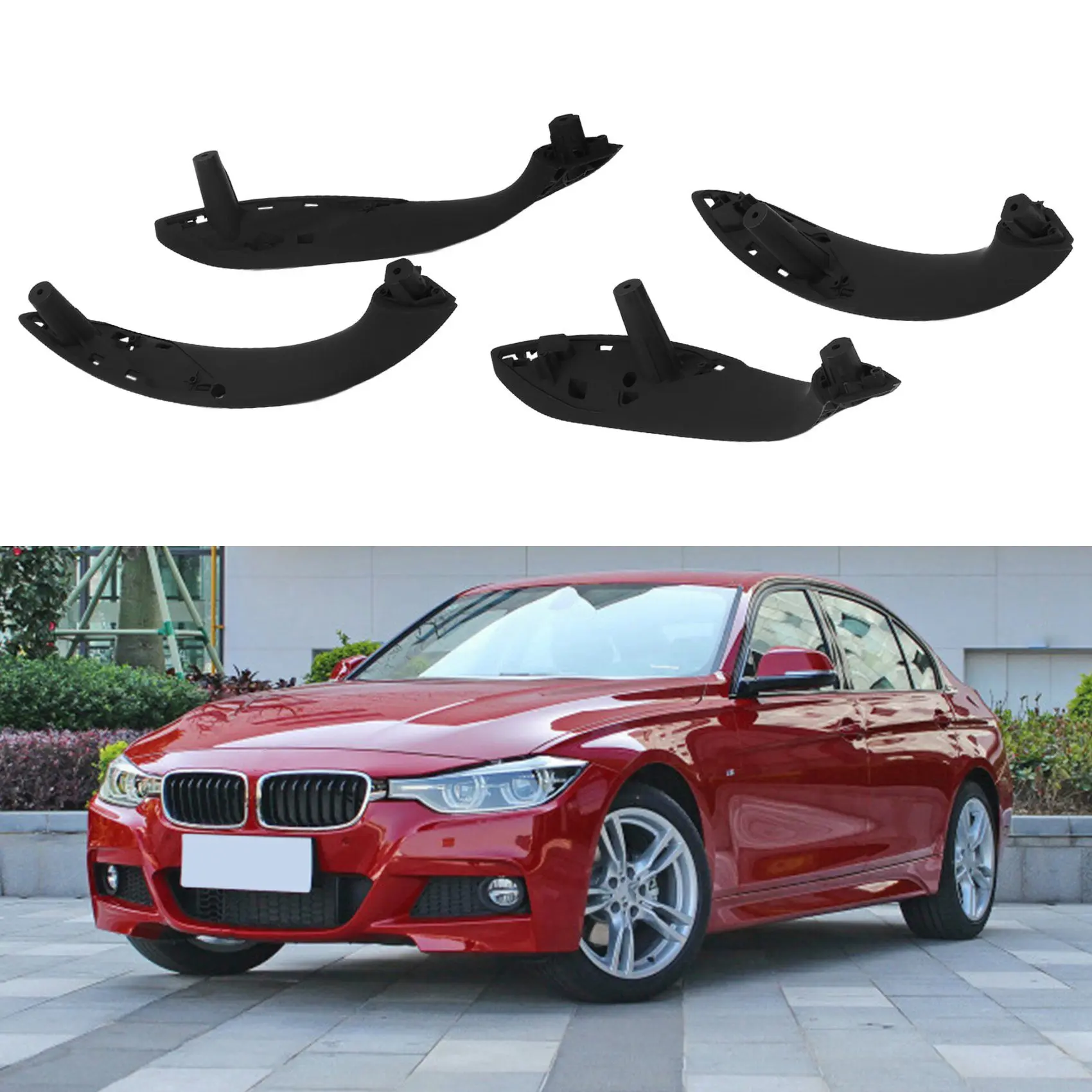5141 7279 311 5142 7281 465 Внутренняя ручка двери черная для BMW 3 серии F35 2013-2018 передняя задняя левая правая (art.: 3920dbab226aa) - 3920dbab226aa