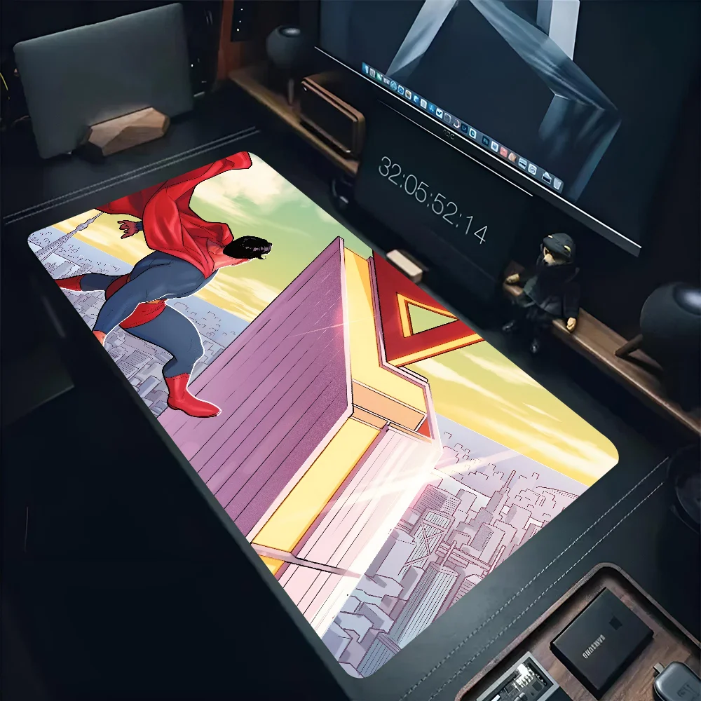 1pc superhero hot Clarks Kents Non-slip Mouse Pad Suitable For Office Computers Laptops E-sports Game Desk Mats XXL Keyboard