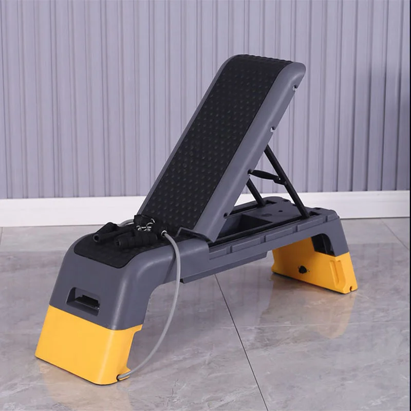 

Adjustable dumbbell chair aerobic exercise Yoga aerobics multifunctional height aerobics fitness pedal dumbbell stool