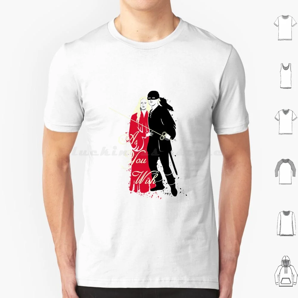 Футболка с надписью As You Wish для мужчин и женщин хлопковая рубашка принтом сделай