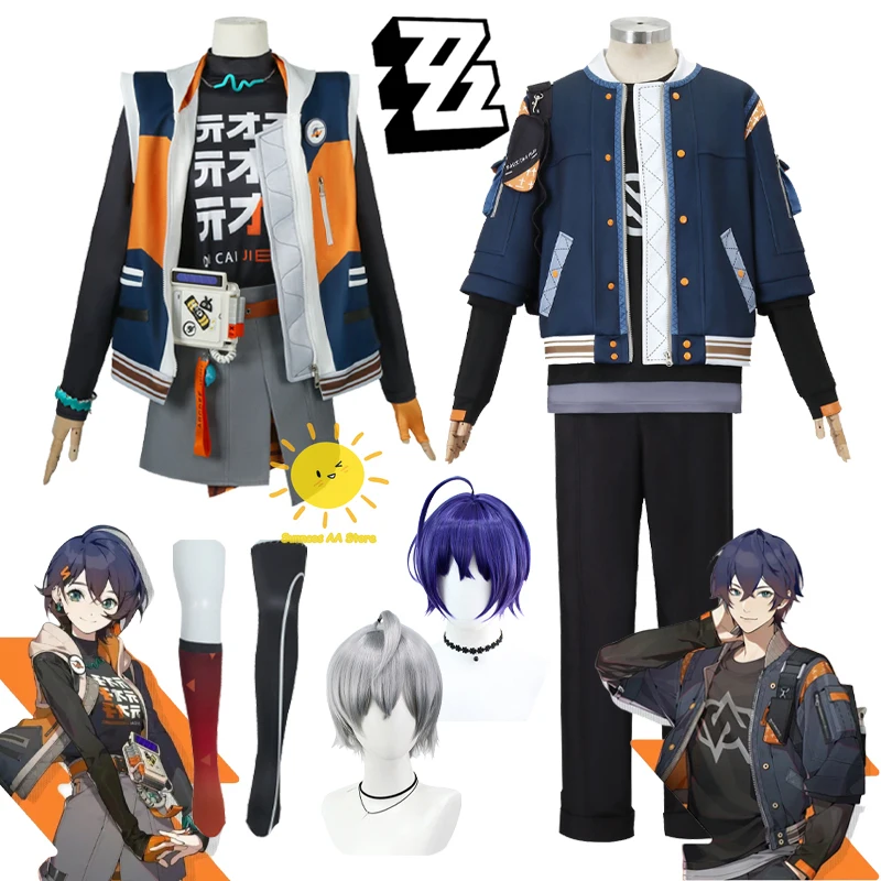 Костюмы для косплея из игры Wise Belle Zenless Zone Zero костюмы Phaeton униформа парик на