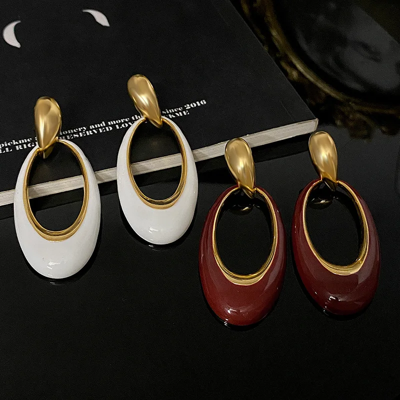 Нишевый дизайн чувственные легкие роскошные высококачественные серьги женские