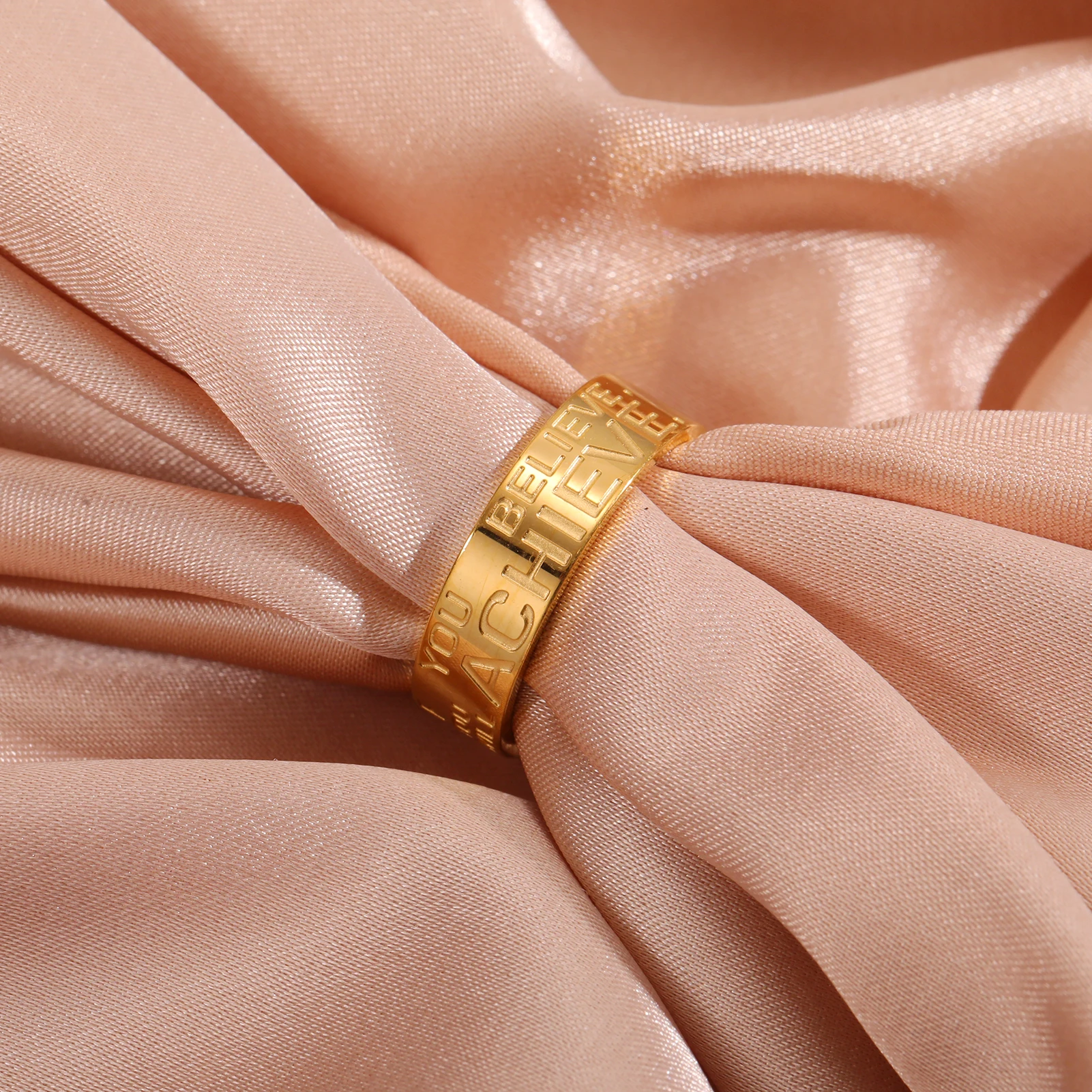 Jeshayuan если вы считаете Вы добьетесь веры кольцо смелость ободрение для