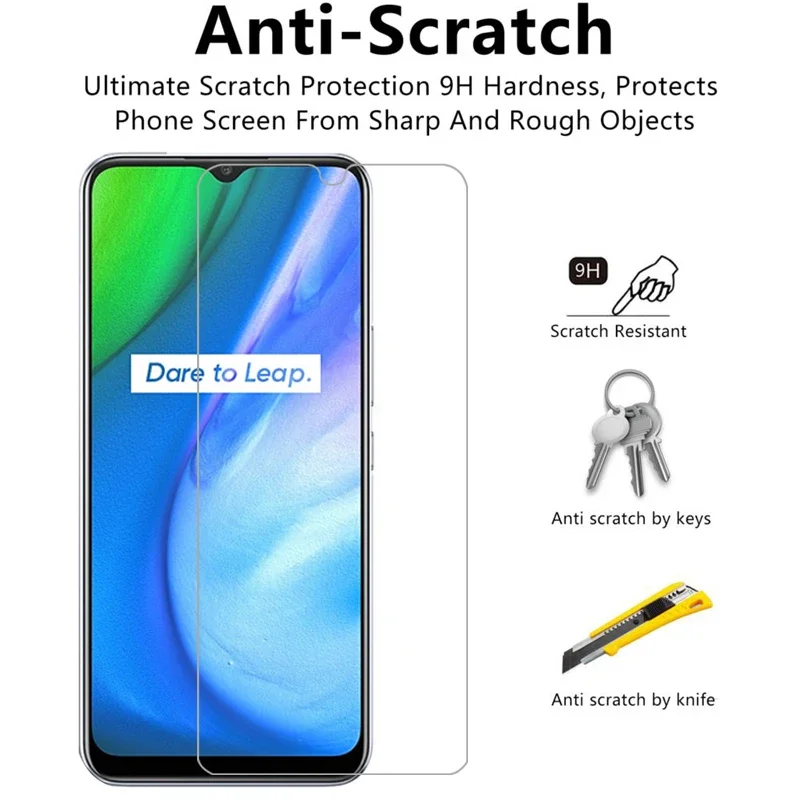 Защитная пленка из закаленного стекла для Realme q2 pro q2i чехол Realmi q 2 i 2i 2q q2pro защитная