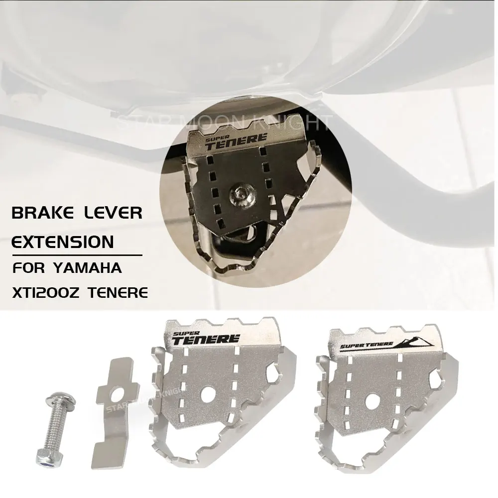 

Suitable For Yamaha XTZ1200 Xtz1200 Super Tenere XT1200Z motorcycle accessories brake lever extension pedal foot pedal extender