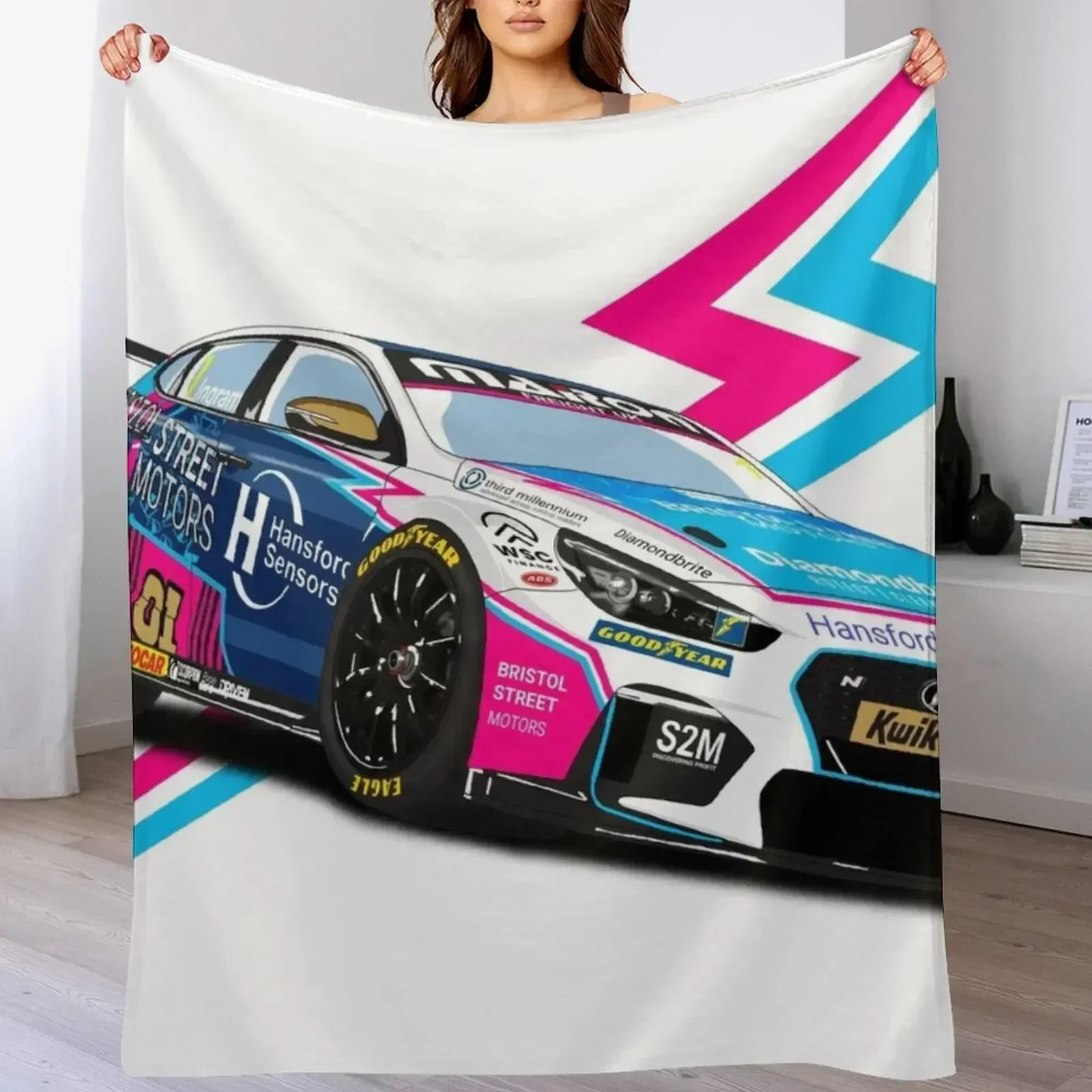 Одеяло BTCC Champ 2022 лохматое винтажное летнее постельное белье мягкие большие