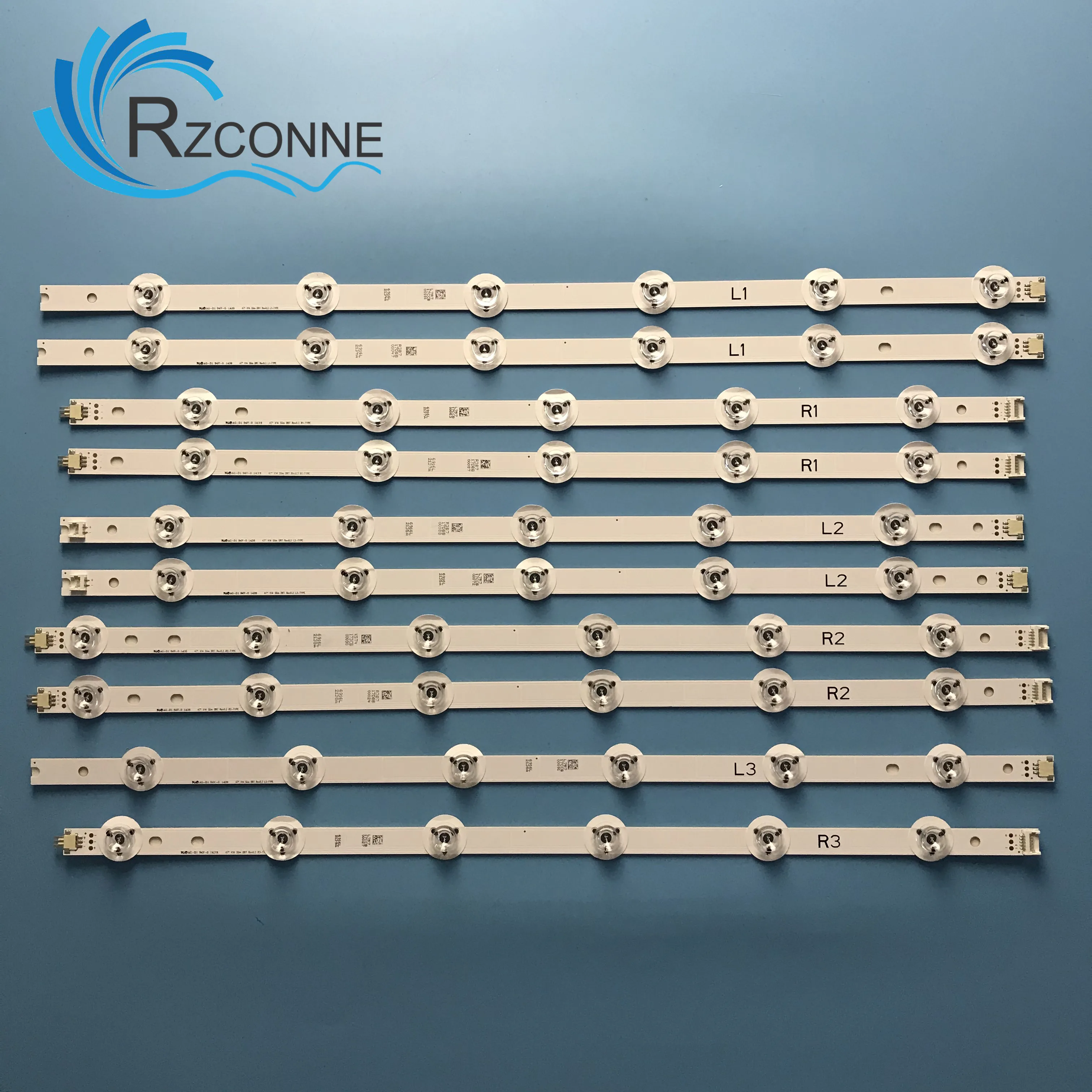 Светодиодная лента для подсветки 11 ламп для LG 47 V14 Slim DRT Rev0.2 6916L-2134A 2135A 2136A 2137A 2138A 2139A 47LB671V-ZF 47LB675V