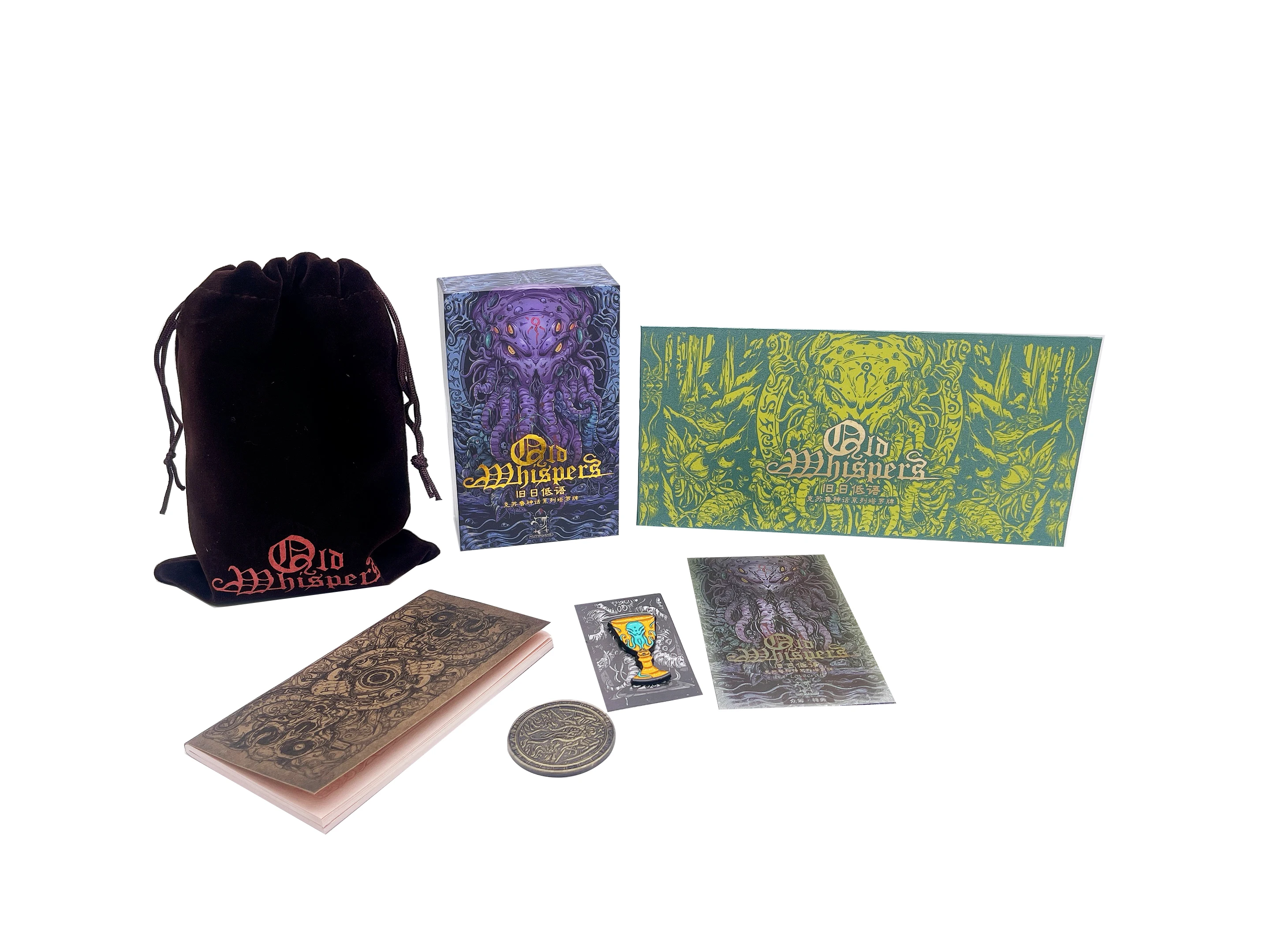 Cthulhu Tarot Cards Rare Limited Original Divination Tarot Card Decks Set Board Game Cards Divination Tarot Holiday Family Gift