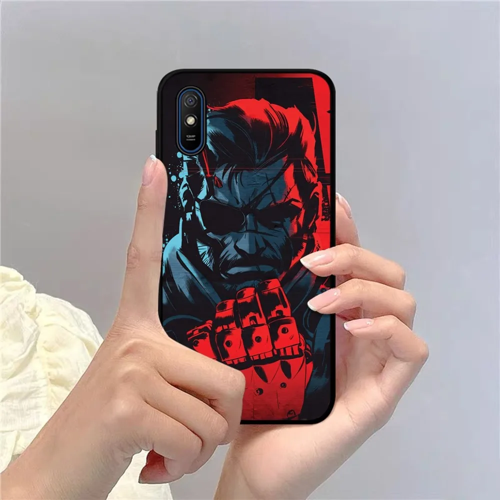 M-Metal Gear S-Solid Game Phone Case For Redmi 5 6 7 8 9 10 Plus Pro A GO K20 K30 K40 F3 Fundas