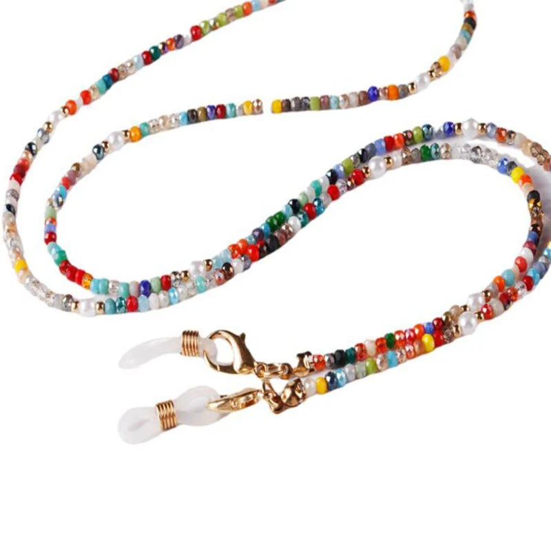 

Necklace Beads Chain Women Glasses Chain Glass Mask Holder Glasses Accessories Non-slip Multifunctional Stylish Lanyard Strap