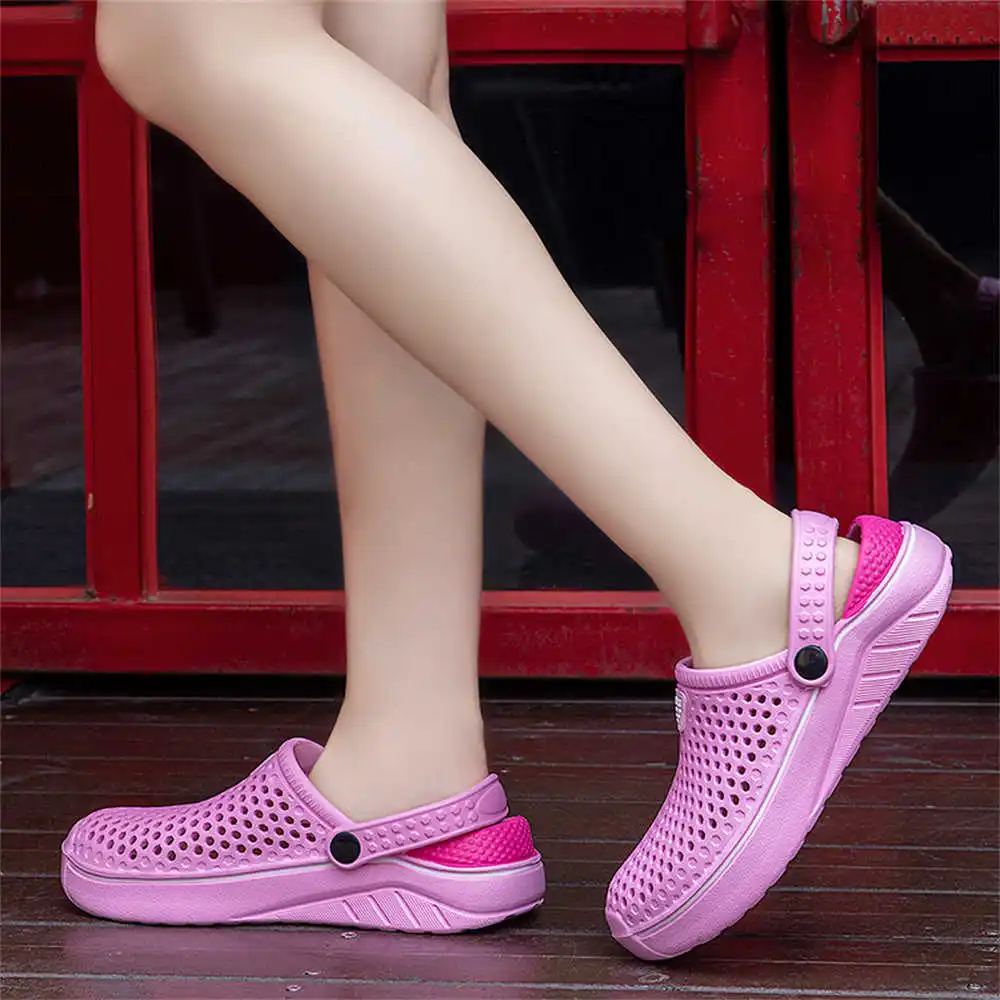 Without Back Bed Women's Green Sandal Slippers Gym Trainer Shoes Summer Flip Flops For Women Sneakers Sports Racing Raning