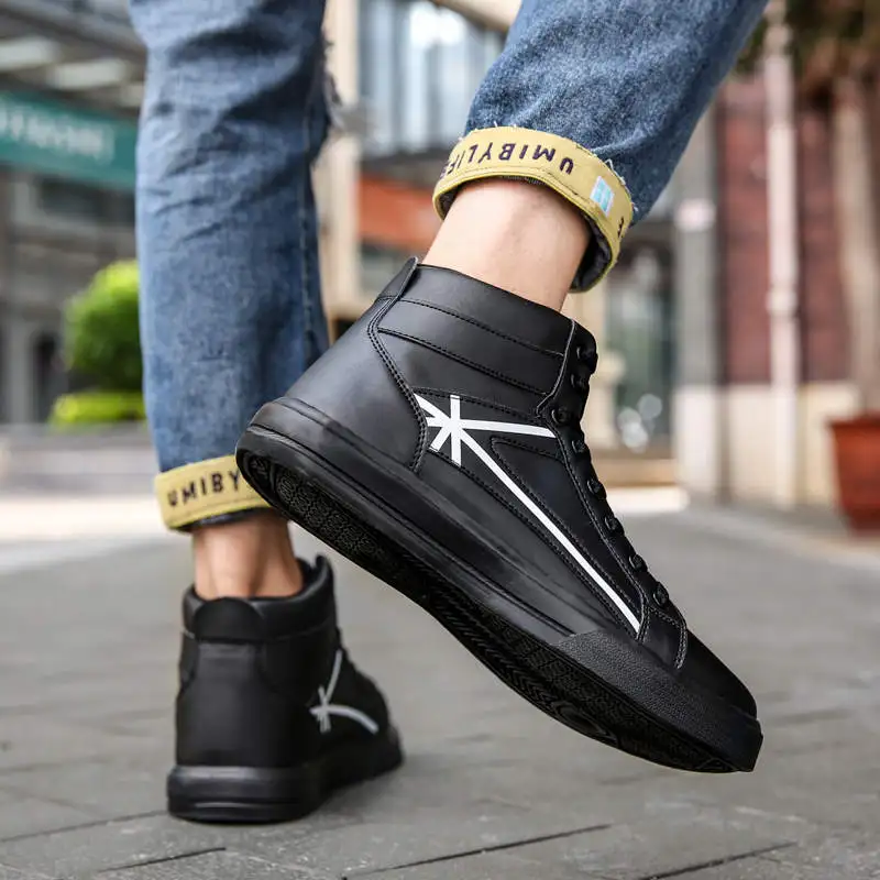 

Кроссовки Amarelo мужские кожаные, Вулканизированная подошва, лоферы, дизайнерская повседневная обувь, брендовые теннисные кеды