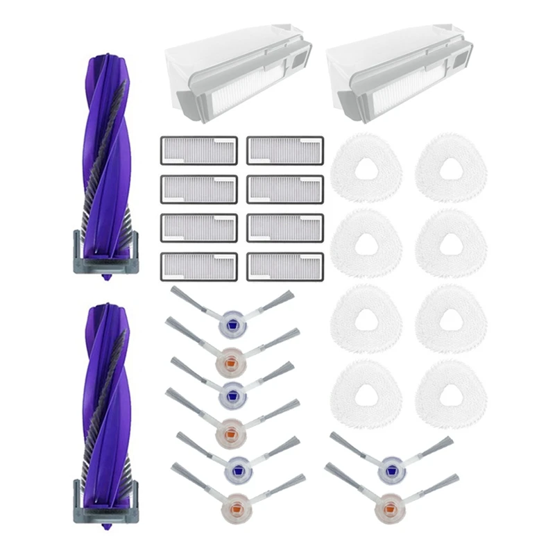 Совместимость с Narwal Freo X Ultra/Narwal J4 запасные части роликовая основная боковая щетка