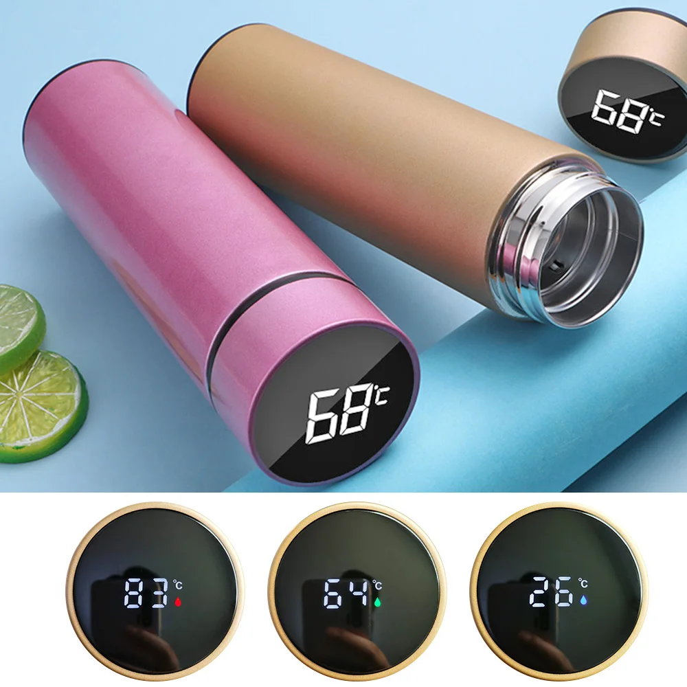 Thermos Bottle Temperature Display Heated Thermos Cup Mugs For Coffee Whiskey Bottle Vacuum Thermos Water Bottle Thermos For Tea