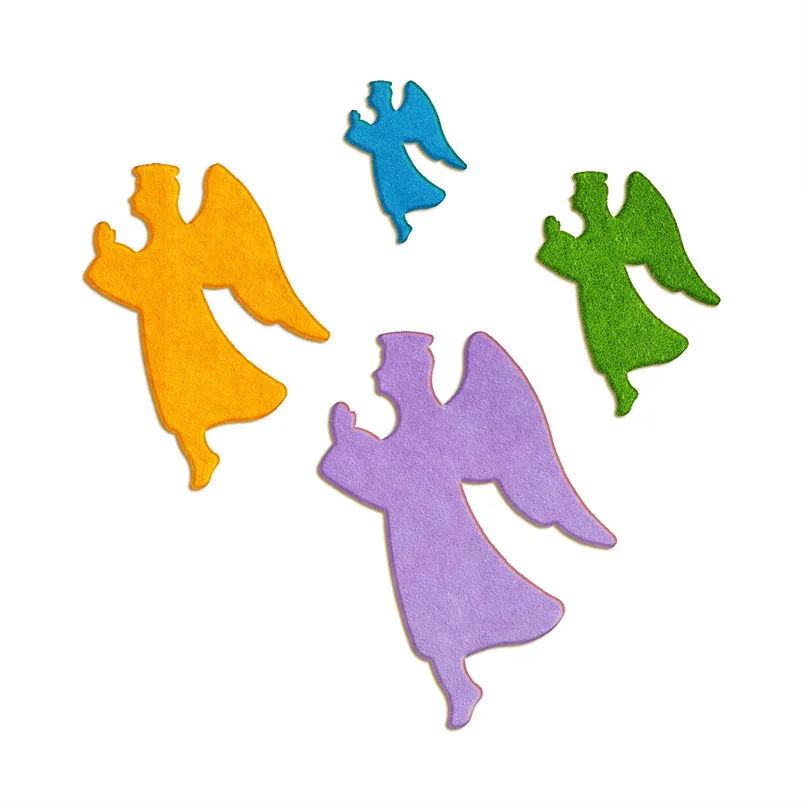 Четыре характеристики мультяшных персонажей искусственные пластиковые формы