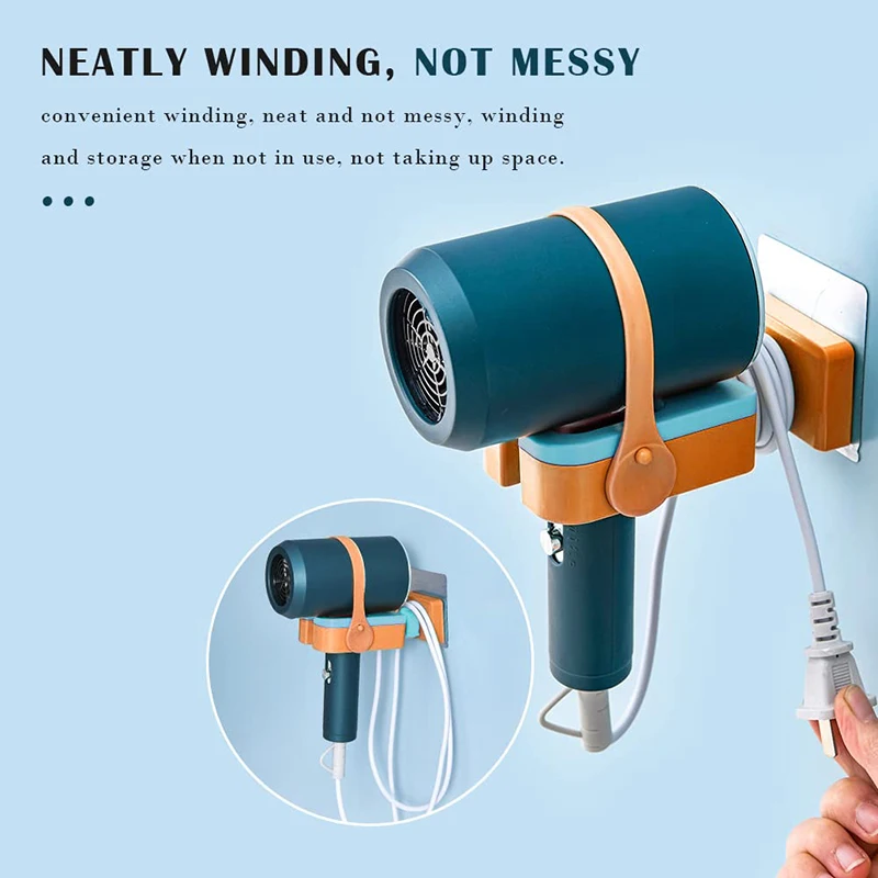 Фен для волос свободные руки вращающаяся Регулируемая подставка без дрели
