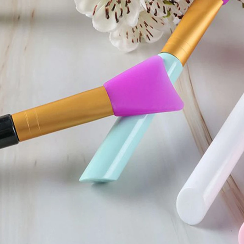 

3 шт., мягкая силиконовая кисть для нанесения макияжа