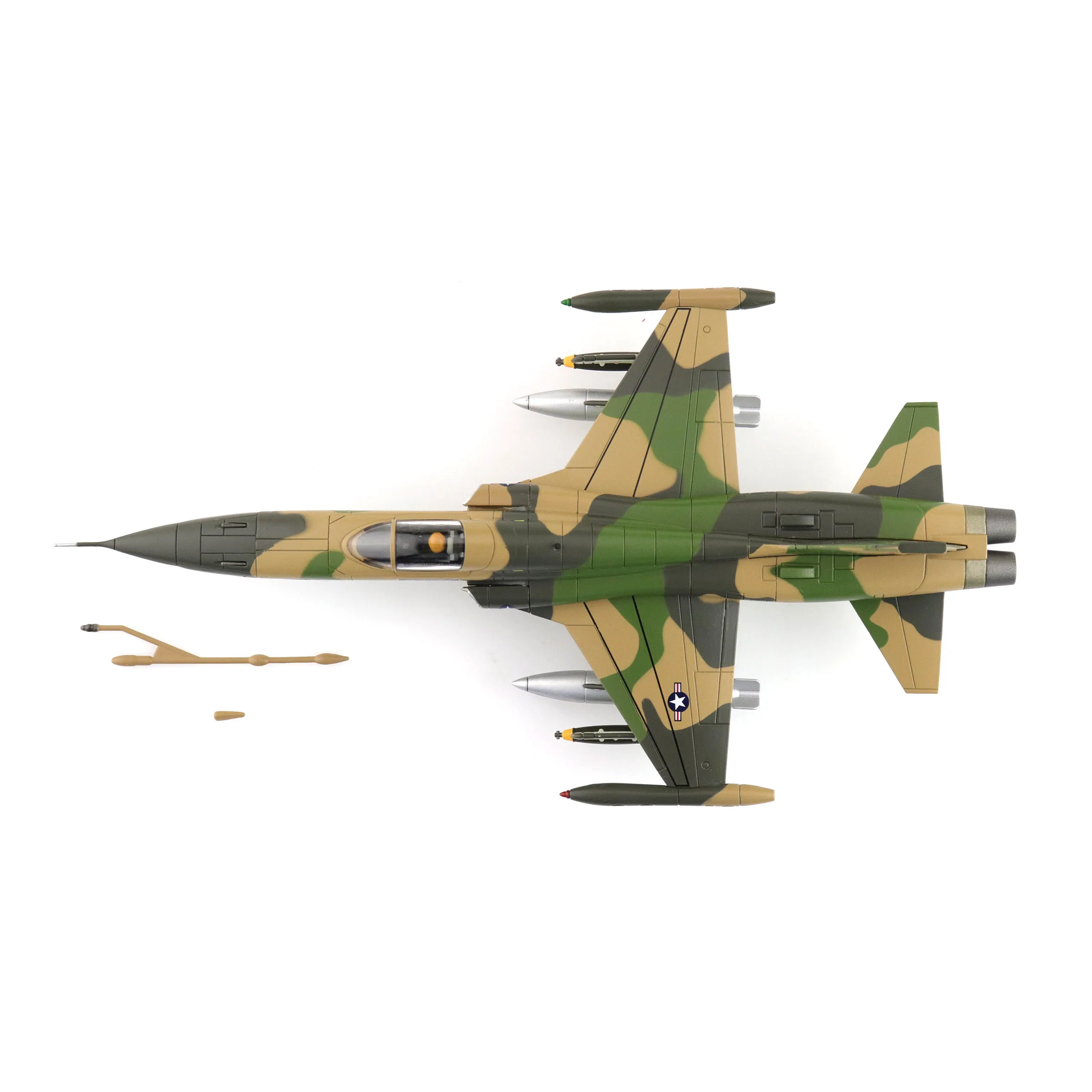 Фото 1:72 HA33003 Модель американского истребителя F-5C Skoshi Tiger 10th Squadron 1965 Модель изделия из сплава №4