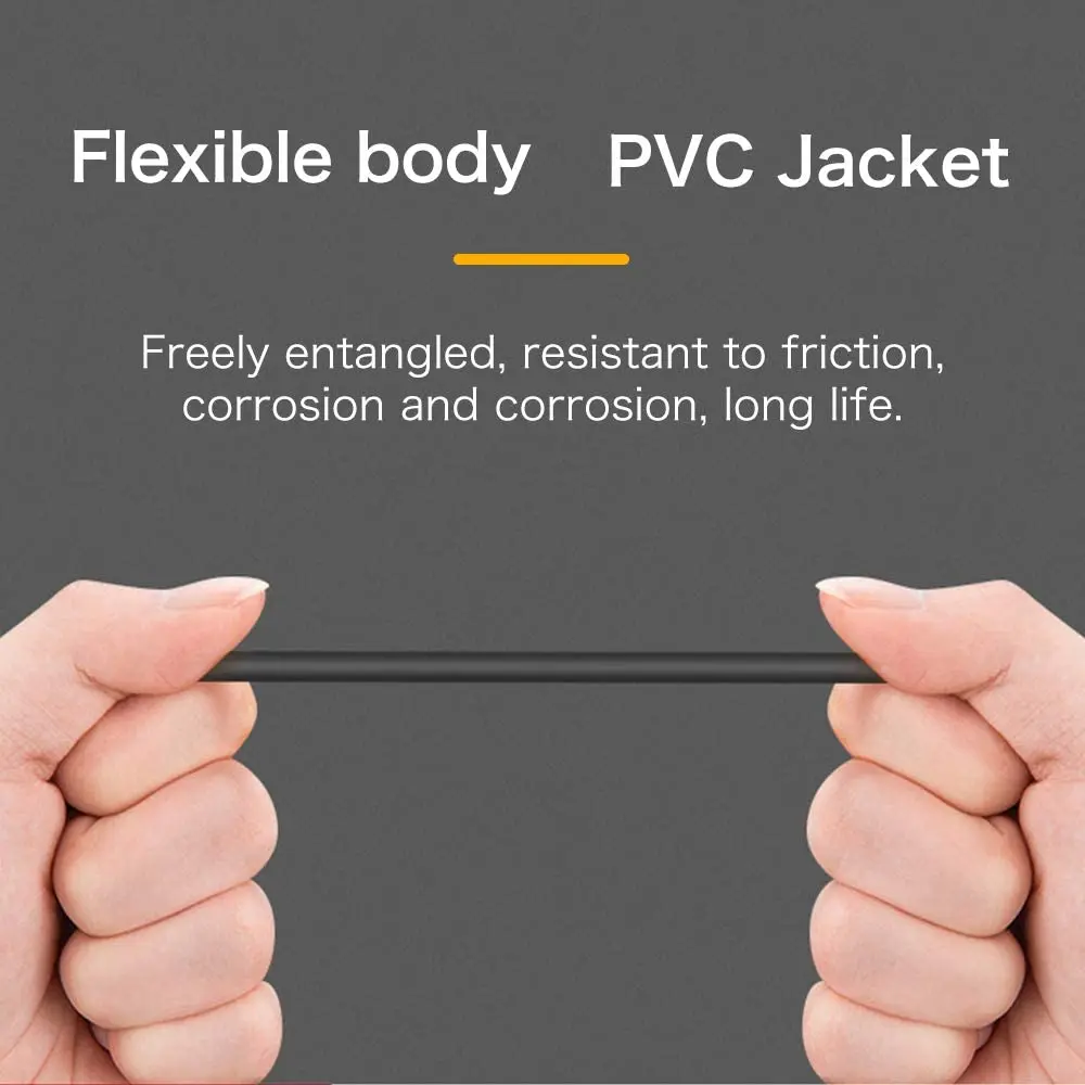 CHOSEAL 2RCA 3 5 мм аудио кабель