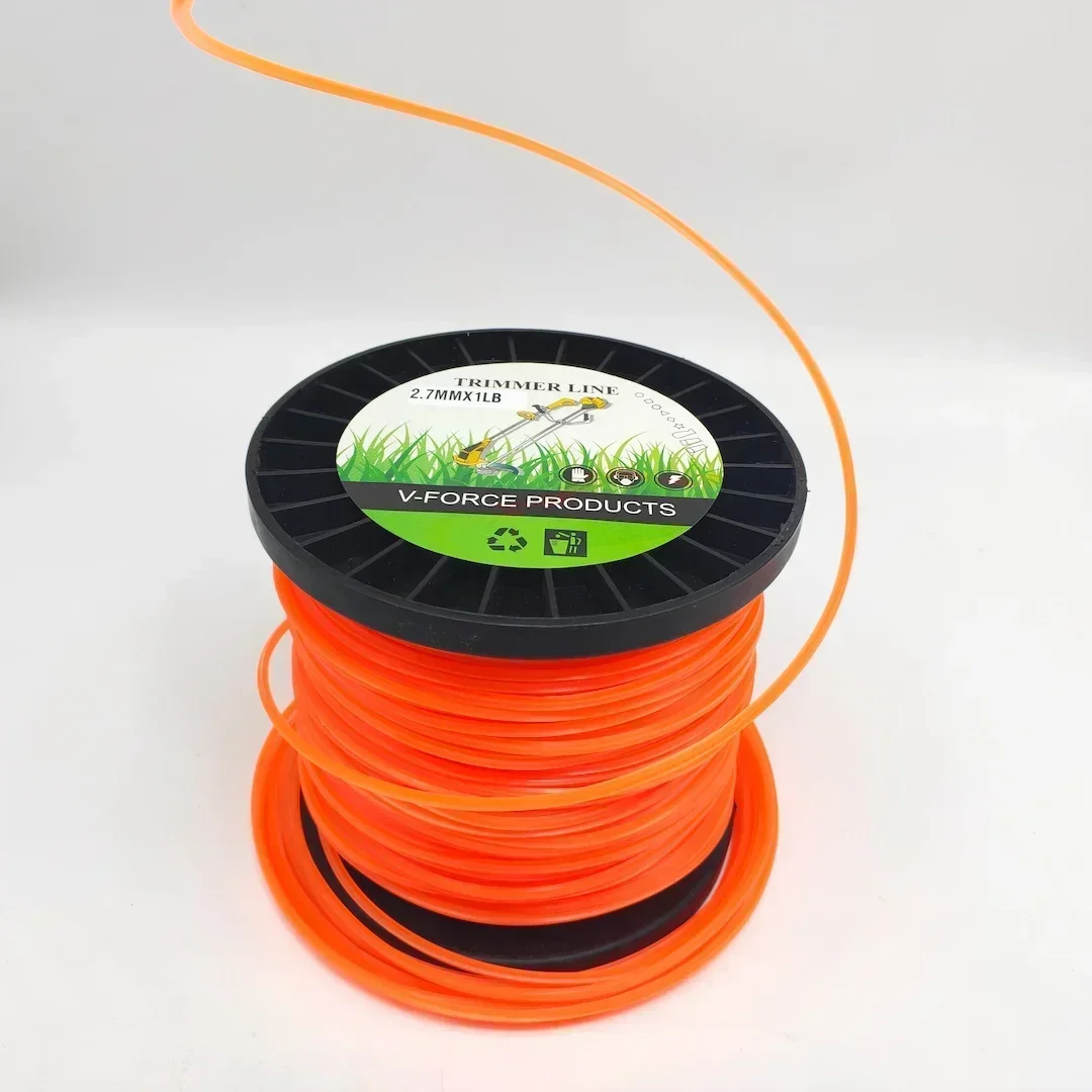 Триммер нейлоновый для травы 2 4 мм x 130 м