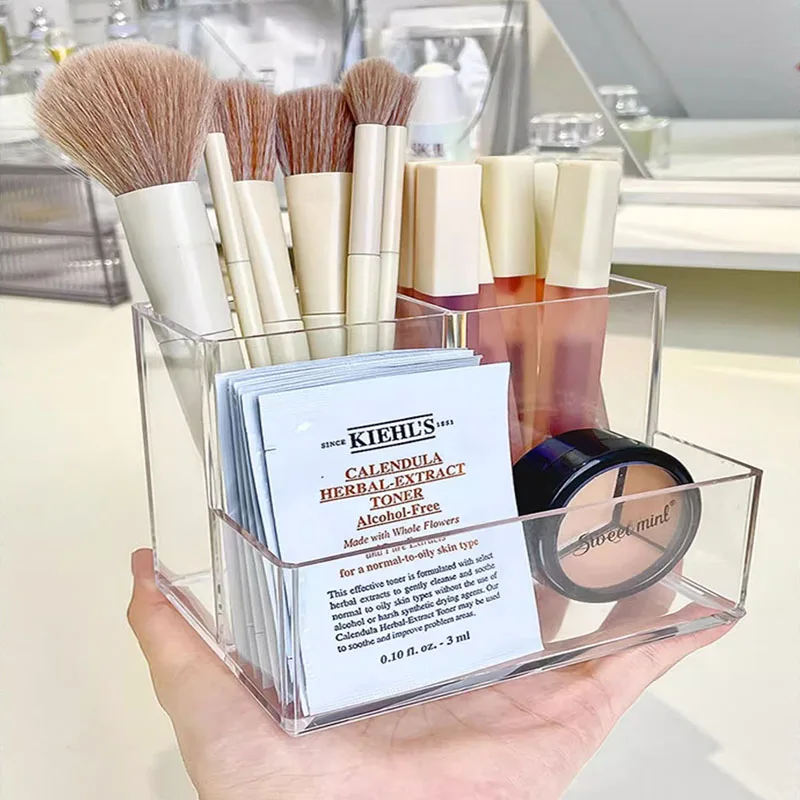 Держатель для кистей макияжа Канцелярский держатель ручек коробка хранения