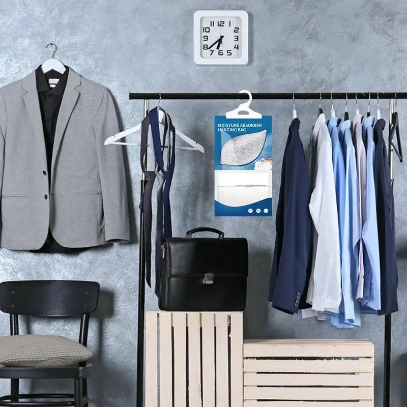 

Hung Wardrobe Dehumidifier Wardrobe Dehumidifier Hung Bag Hanging Wardrobe Drying Agent Remover Moisture For Living Room