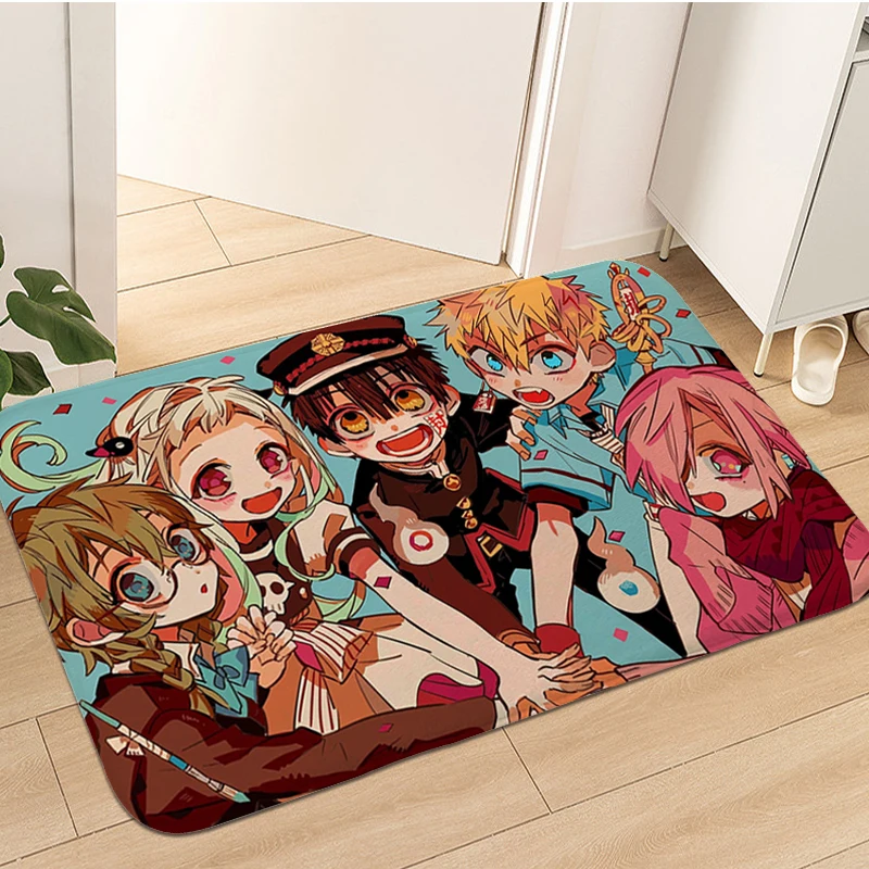 Ковер с аниме для спальни H-Hanako Kuns предметы украшения комнат Придверный коврик