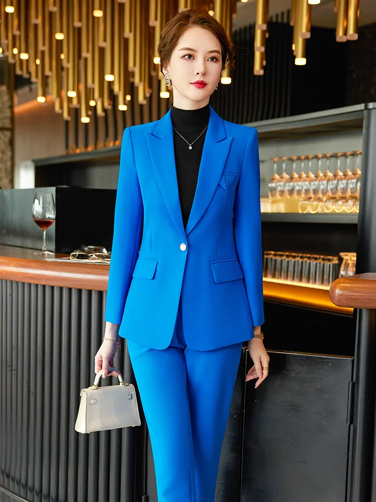Autumn and winter business teachers' work clothes, professional clothes, women's suits, high-end suits, custom suits and pants