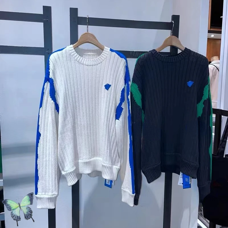 

ADER ERROR Patchwork Color Knitted Sweater