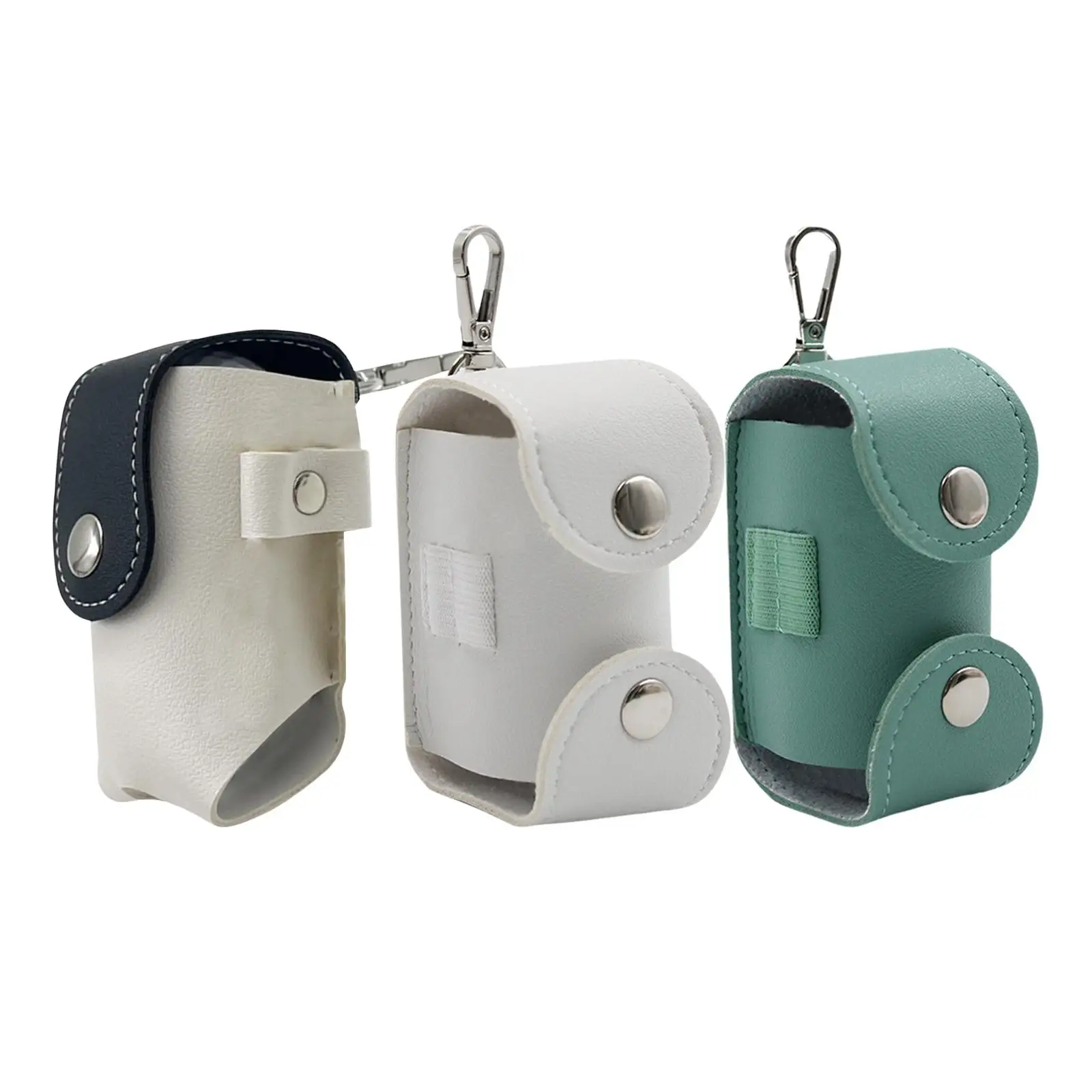 

PU Leather Tee Holder Belt Waist Bag Container Storage Organizer Hook Clip Ball Pouch for Sport