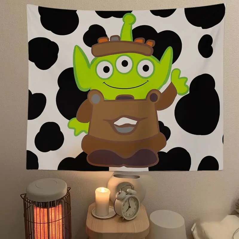 Фон История игрушек ткань с тремя глазами спальня студенческий макияж общежитие