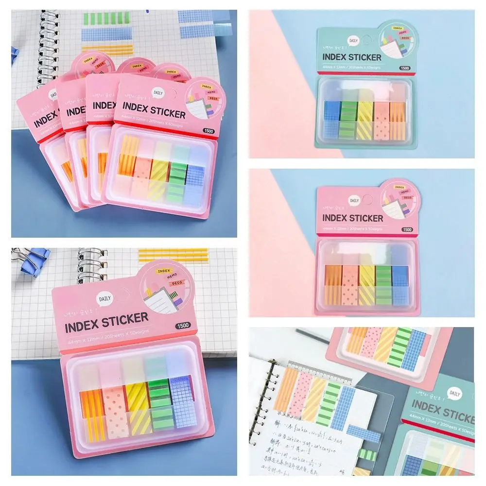 

1Bag Lovely Creative Label Sticker 100 Sheets Diary Planner Sticker Reading Notes Keypoints Marker Sticky Reminder