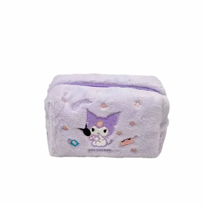 

Sanrioed Kawaii аниме мультфильм серия Вышивка косметичка большой емкости плюшевый карандаш