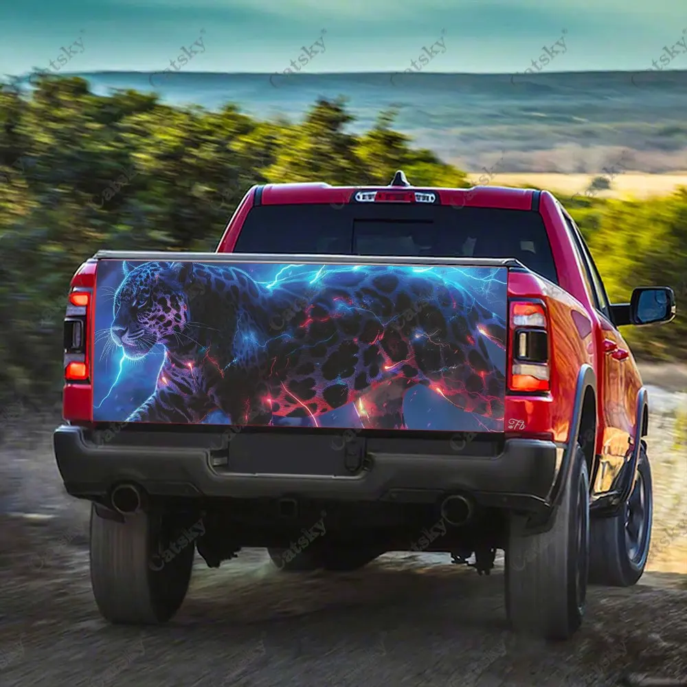 Дорожная фотография заднего багажника автомобиля защитная виниловая наклейка