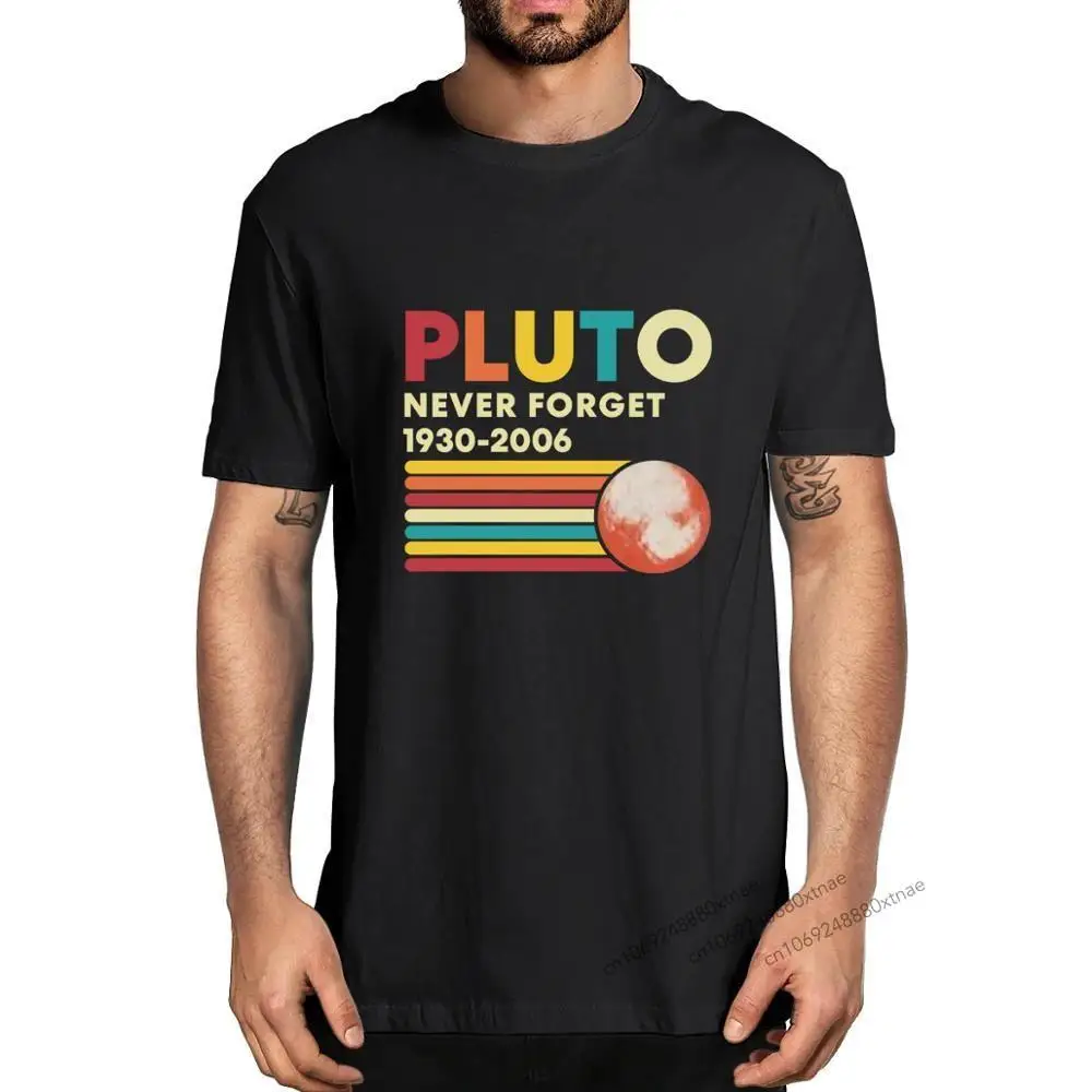 

Pluto Never Forget 1930 2006 2020 fashion summer top Vintage Men's T Shirt