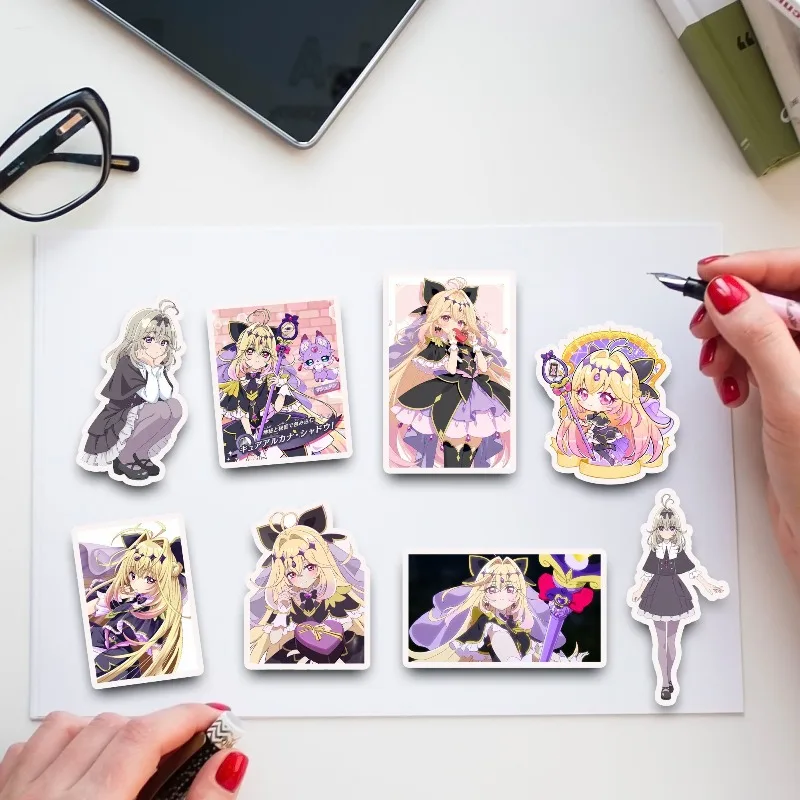Фото Звездный детектив Премиум! Наклейки Moria Ruruka с аниме-принтом 2D, для граффити, персонализированные, водонепроницаемые, декоративные №5