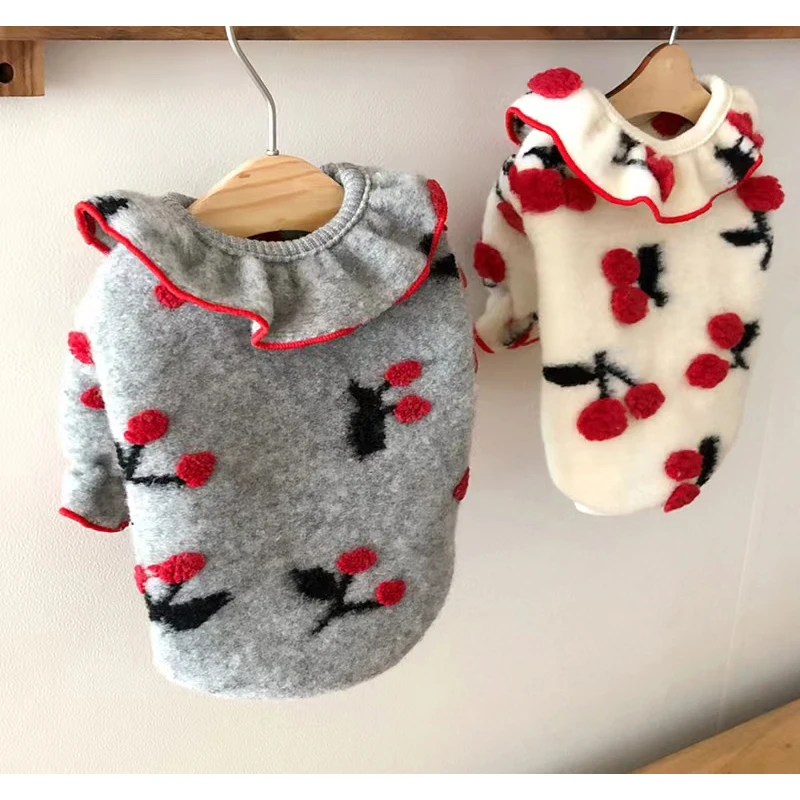 

Pet Spring And Autumn Sweater Lovely Elastic Pullover Double-Leg Sweater For Cats Small Dogs Yorkshire Teddy Chihuahua