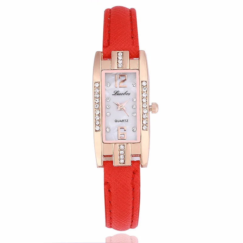 

Luxury Watch For Women Fashion High Quality Rectangular Diamond Digital Ladies Quartz Wristwatches Montre Femme Reloj Mujer Gift