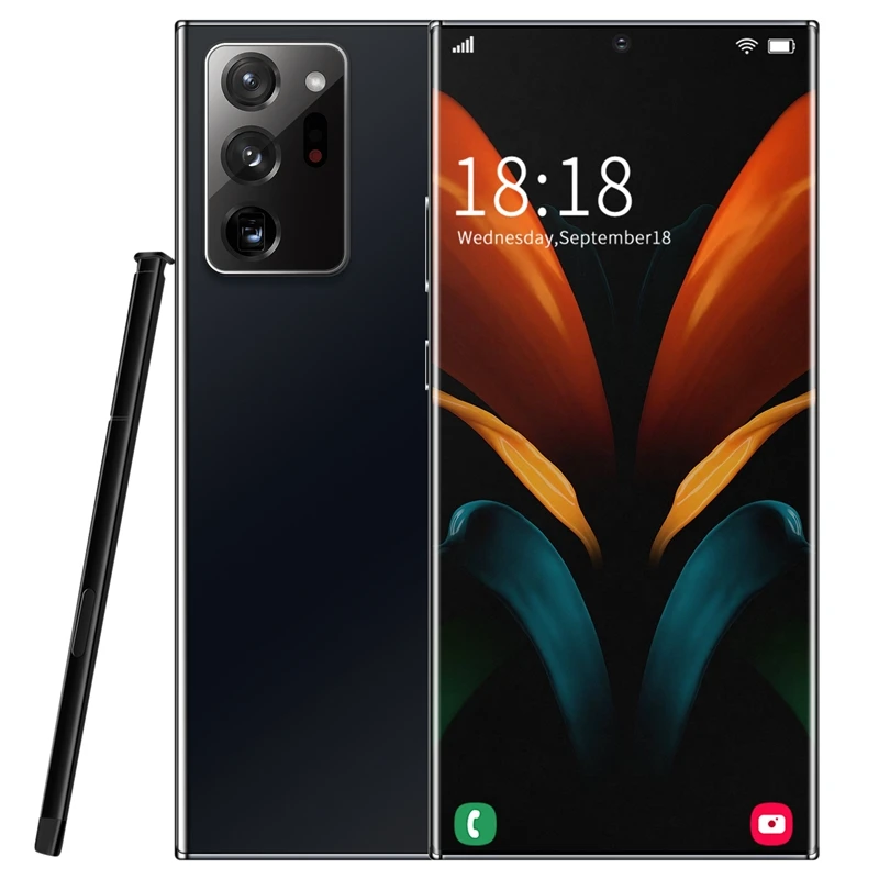 

Note20U+ Smart Phone 6.9-Inch MT6580P Quad-Core 2G+16GB RAM Dual Card Dual Standby Android 6.0 Smartphone EU Plug