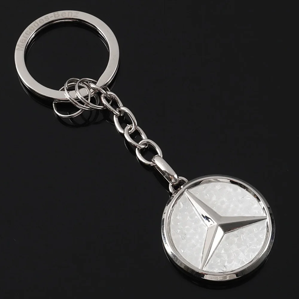 Новый автомобильный брелок из цинкового сплава, подвеска для ключей, подарки для Mercedes Benz AMG Smart W176 W204 W203 W205 W212 W211 W124 CLA CLK GLK SL