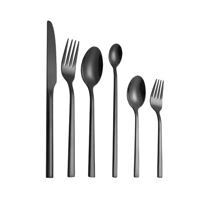 

Набор столовых приборов Western Black Cutlery Set 6 предметов