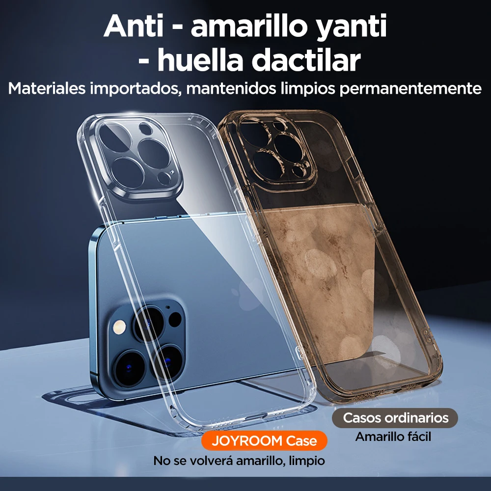 Luxury Clear Case For iPhone 14 13 12 Pro Max Hard PC+TPU Anti Yellow Full Lens Protective Transparent Cover For iPhone 14 Case