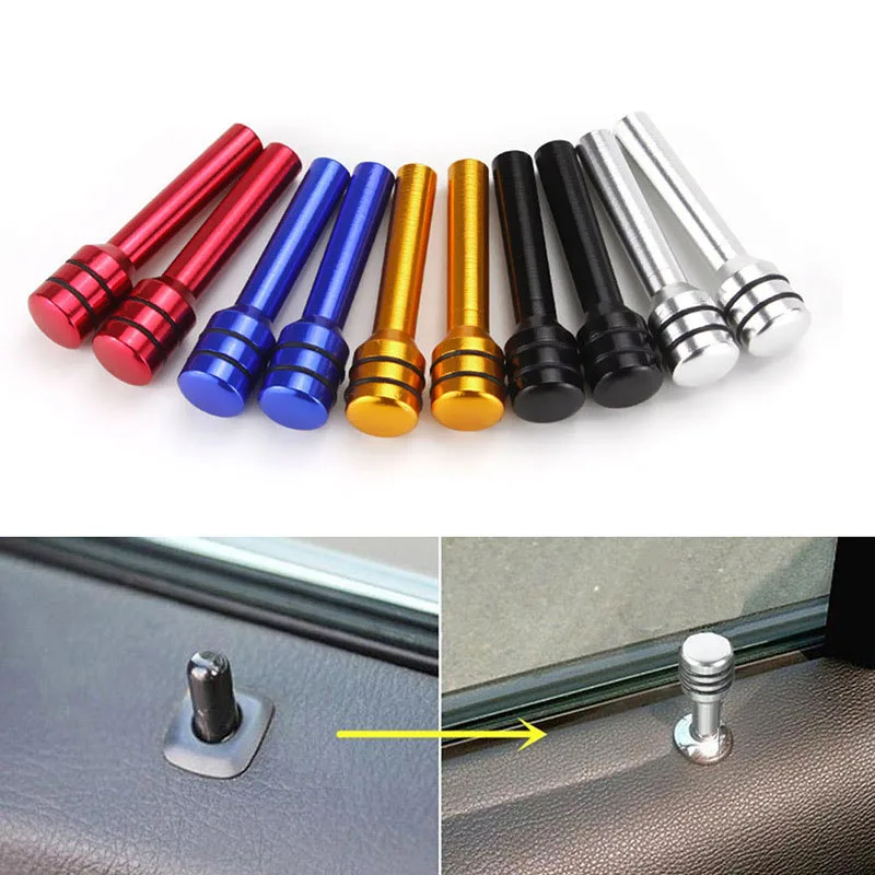 Автомобильные накладки на дверные булавки ручка блокировки чехлы из