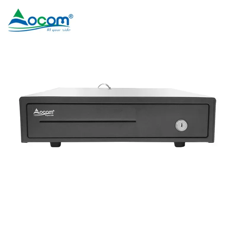 Фото ECD-335X OCOM 335 мм мини-металлический денежный ящик для POS-терминалов, электронный денежный ящик с разъемом RJ11 для биллинговых систем №3