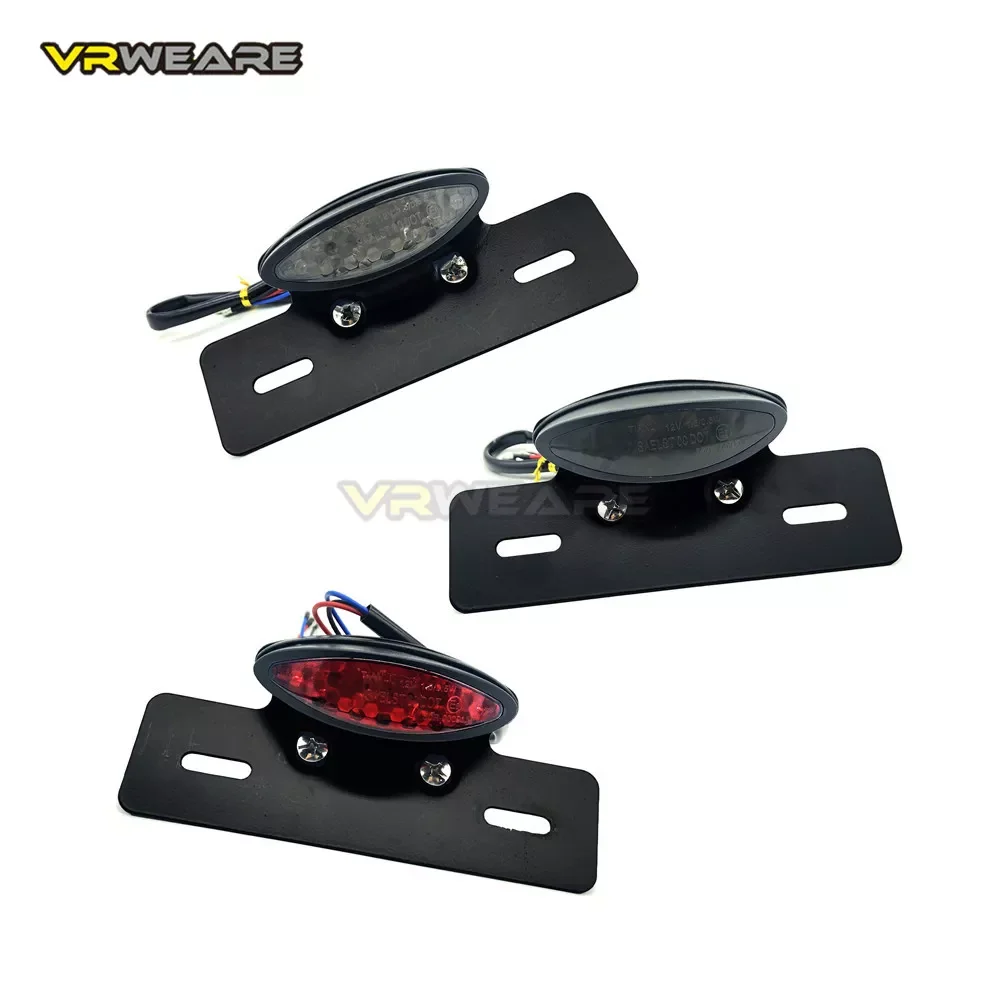 

Светодиодный задний стоп-светильник для мотоцикла, стоп-сигнал, освещение для номерного знака, для мотоциклов, грузовиков, квадроциклов, пр...