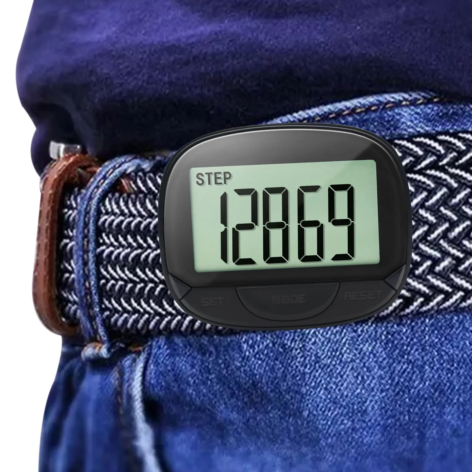 

Pedometer For Walking Digital Pedometer For Walking 55mm Large Screen With Clock Accurate Step Counter Walking Distance Calorie