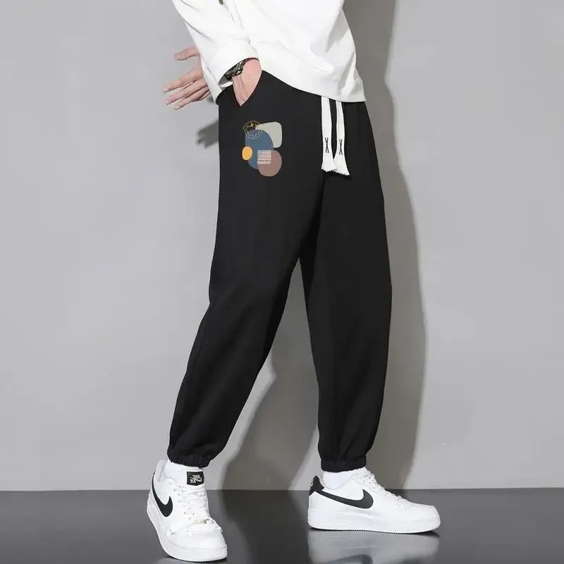 2024 новые повседневные брюки для мужчин и женщин модные свободные весенне-осенние