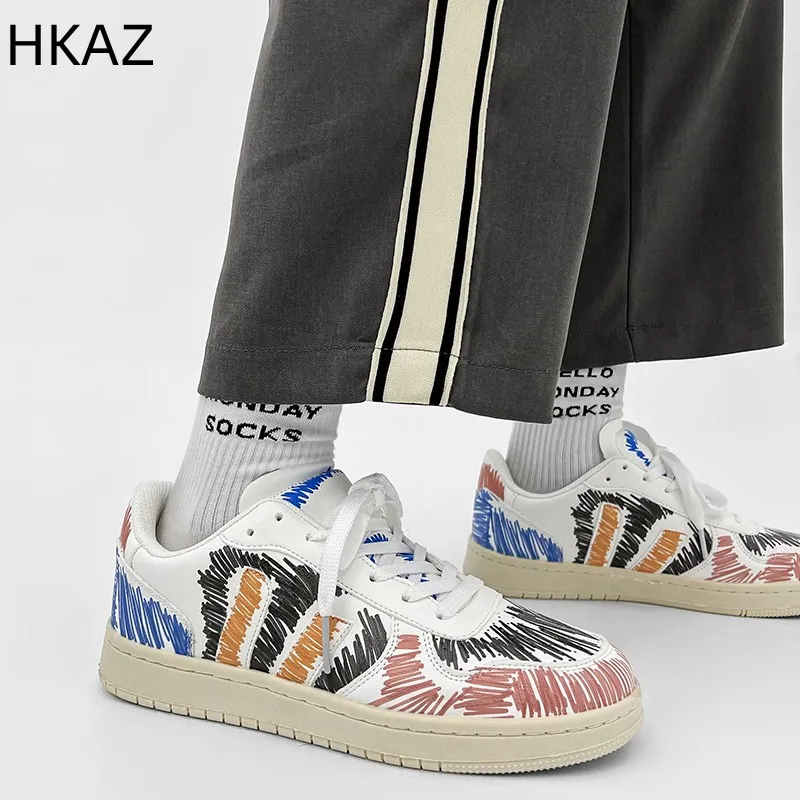 

Couple Casual Sneaker Flat Comfortable Breathable Wear-Resistant Non-slip Fashion Trendy All-match Spring and Autumn Main Push