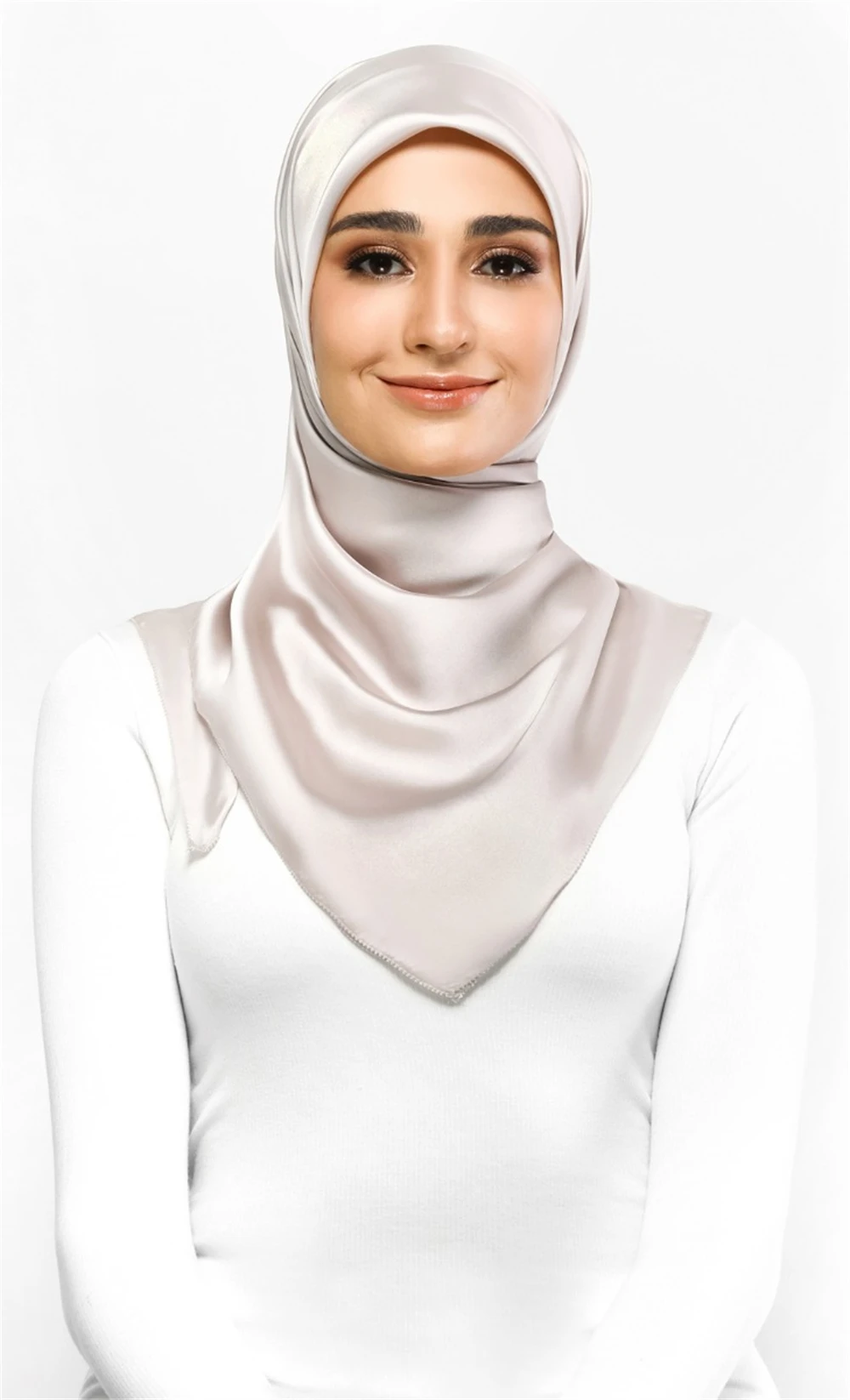 115*115 см Премиум атласный квадратный шарф хорошего качества Шелковый