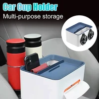 car tissue box drink cup holder car drawer box creative car armrest organizers multi function car storage box stowing tidying
